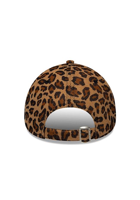 New Era 9FORTY New York Yankees MLB Leopard Cord Cap Beige Women NEW ERA | Caps | 60915775-
